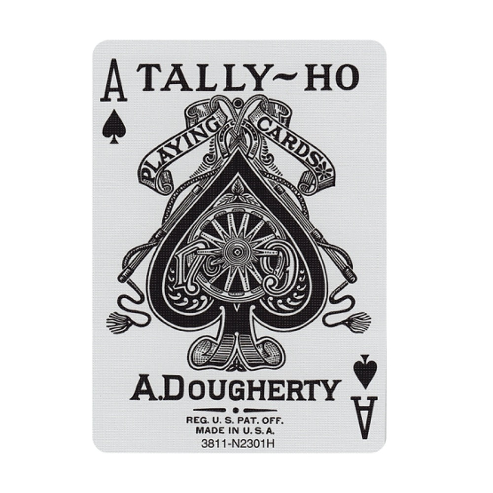 Tally-Ho Playing Cards Fan Back Deck - Red
