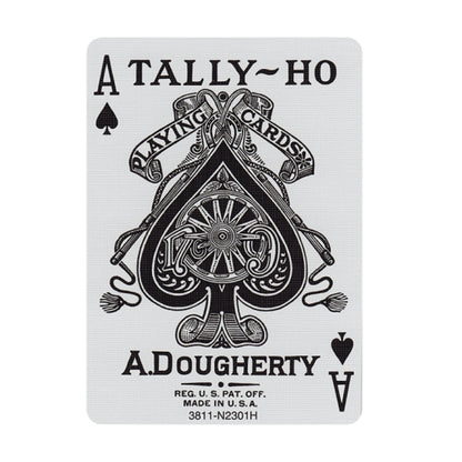 Tally-Ho Playing Cards Fan Back Deck - Red
