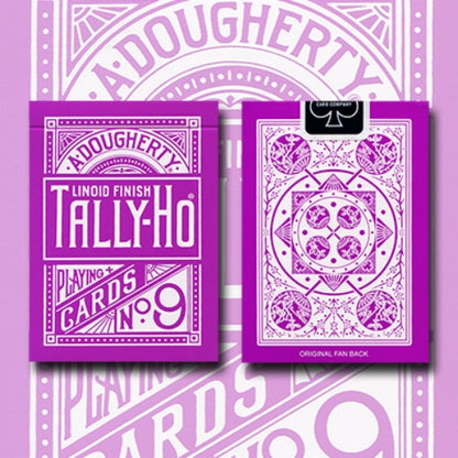 Tally Ho Reverse Fan Back Deck - Lavender