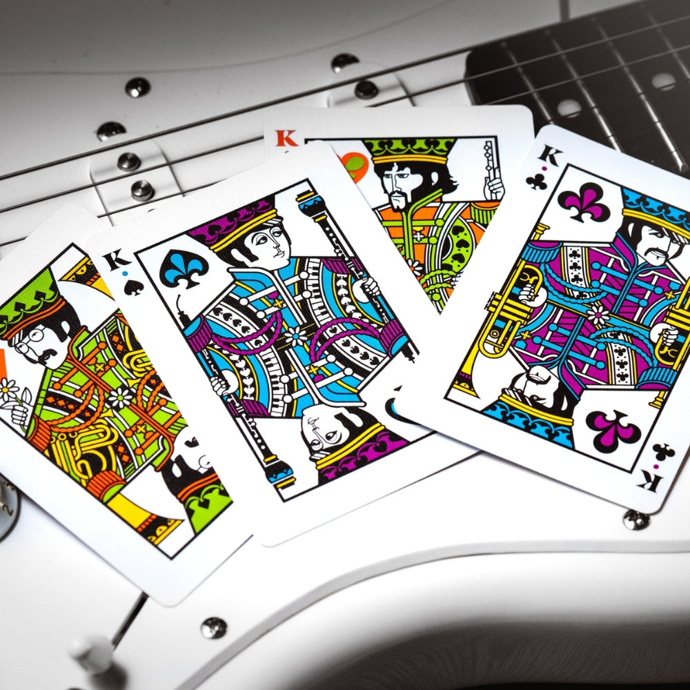 The Beatles Special Edition Playing Cards - White