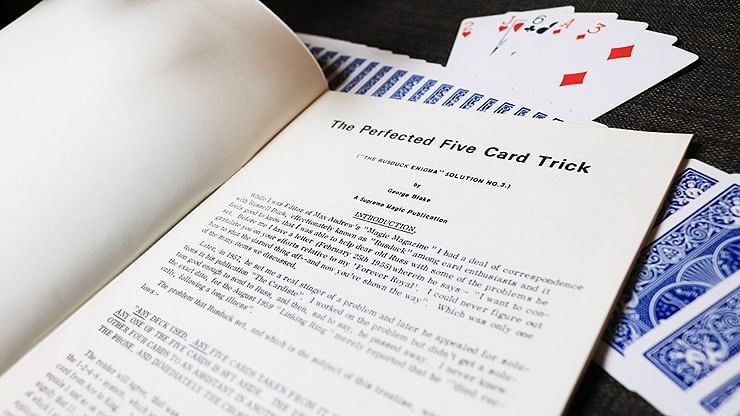 The Perfected Five Card Trick by George Blake - Book