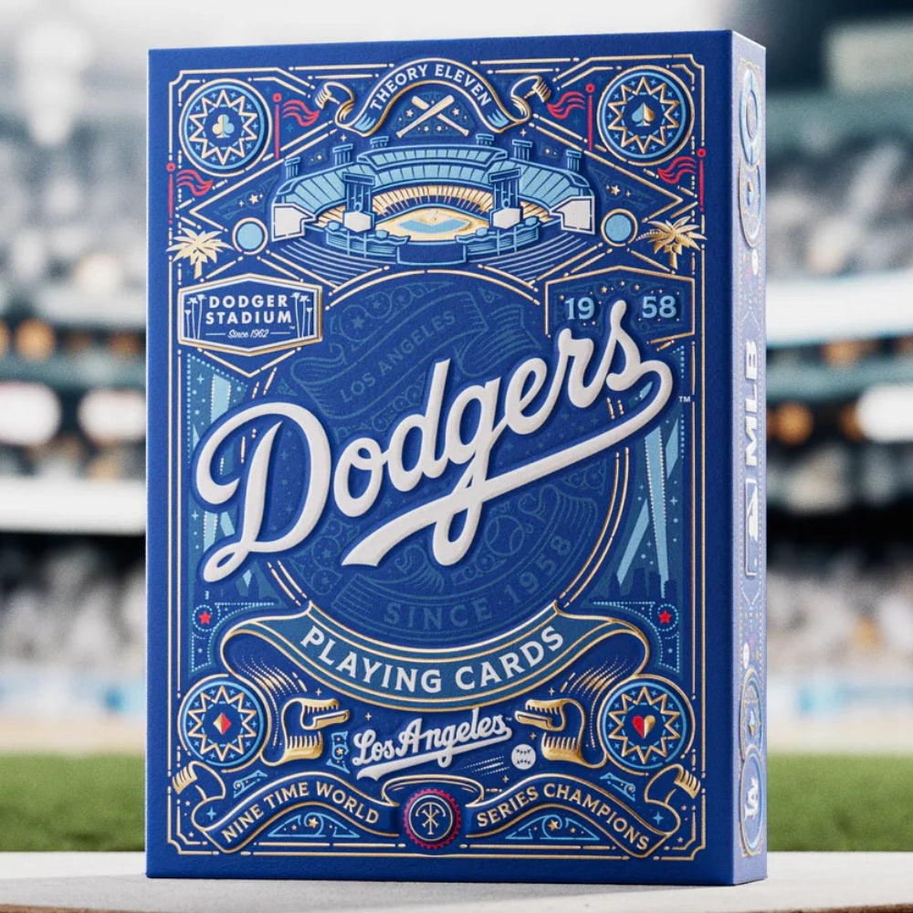 Dodgers Playing Cards