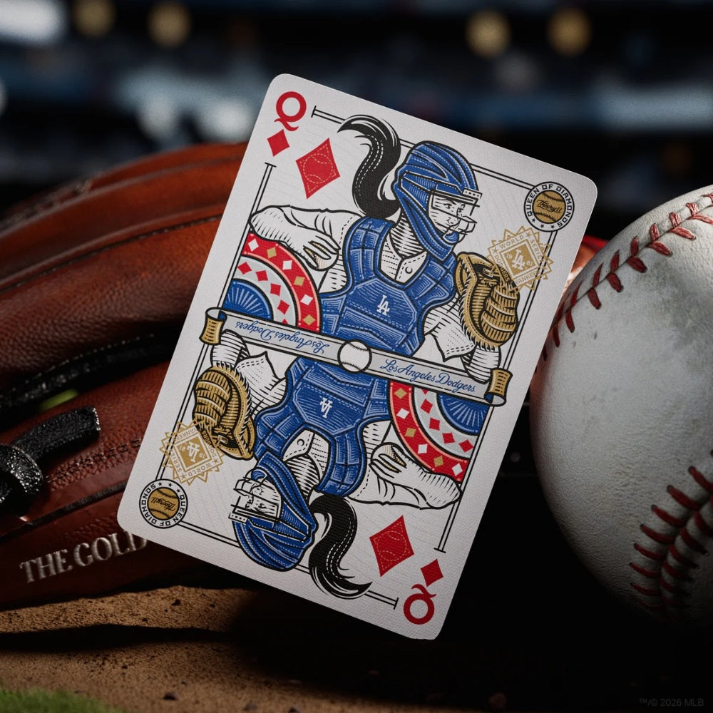Dodgers Playing Cards