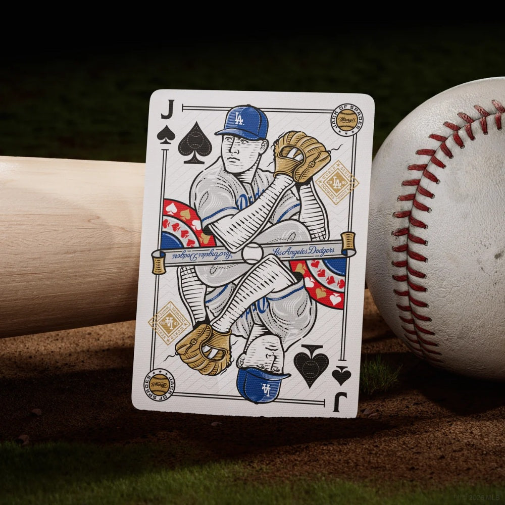 Dodgers Playing Cards
