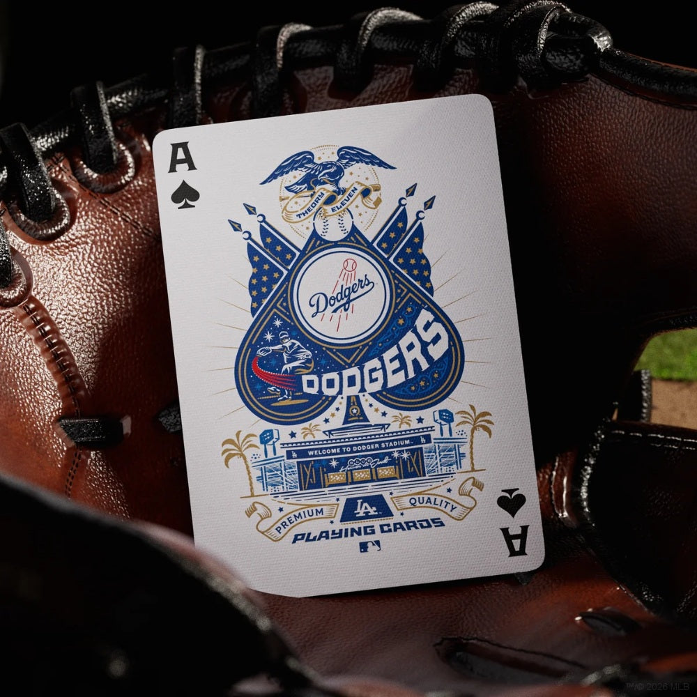 Dodgers Playing Cards