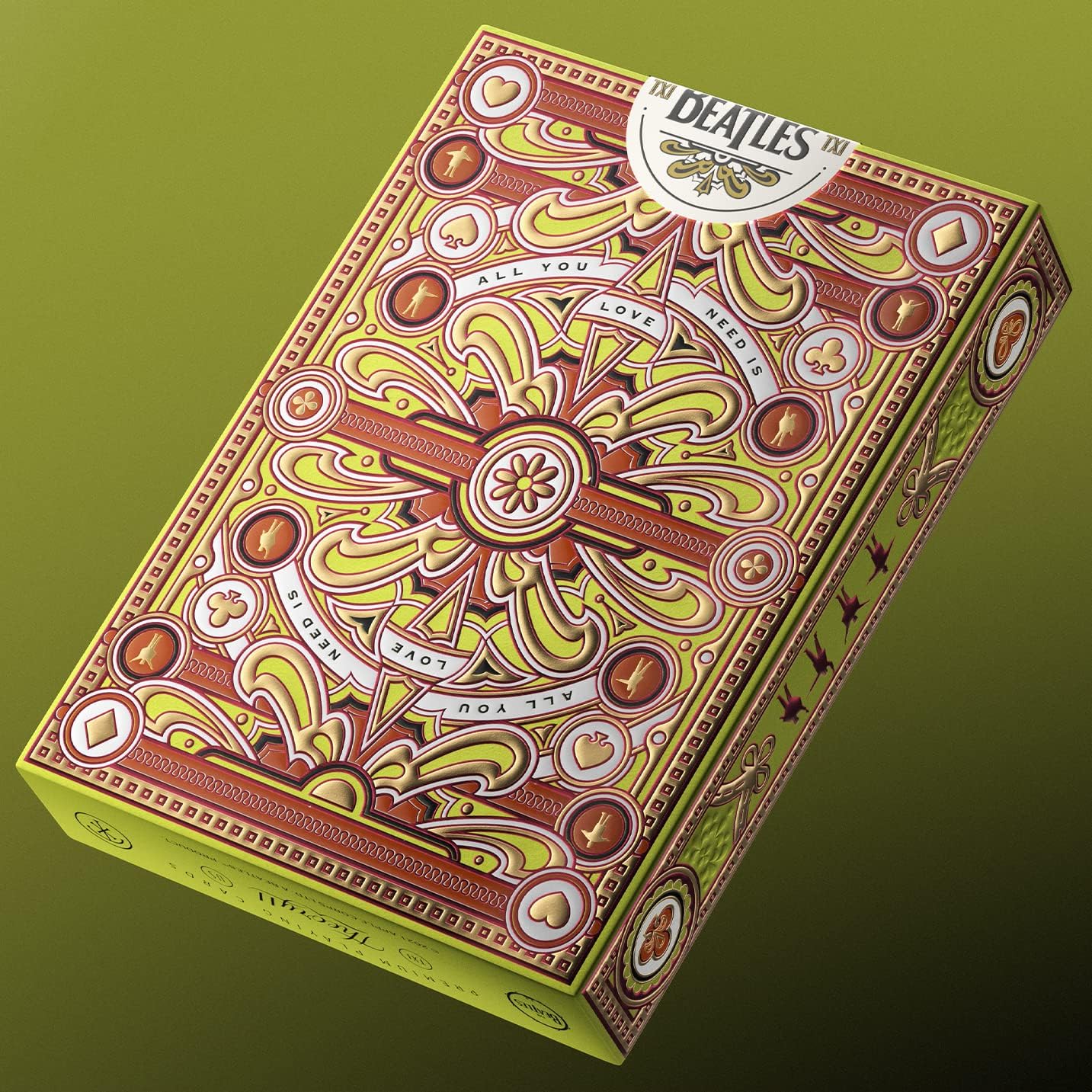 The Beatles Playing Cards - Green Edition