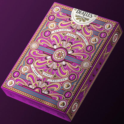 The Beatles Playing Cards - Pink Edition