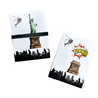 The Vanish Statue of Liberty Card