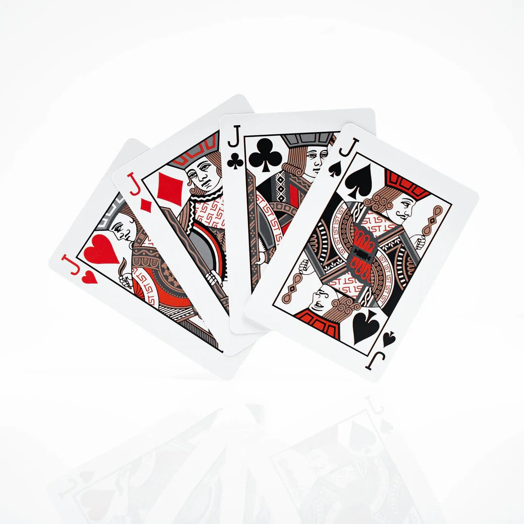 1st V4 Playing Cards (Black) by Chris Ramsay