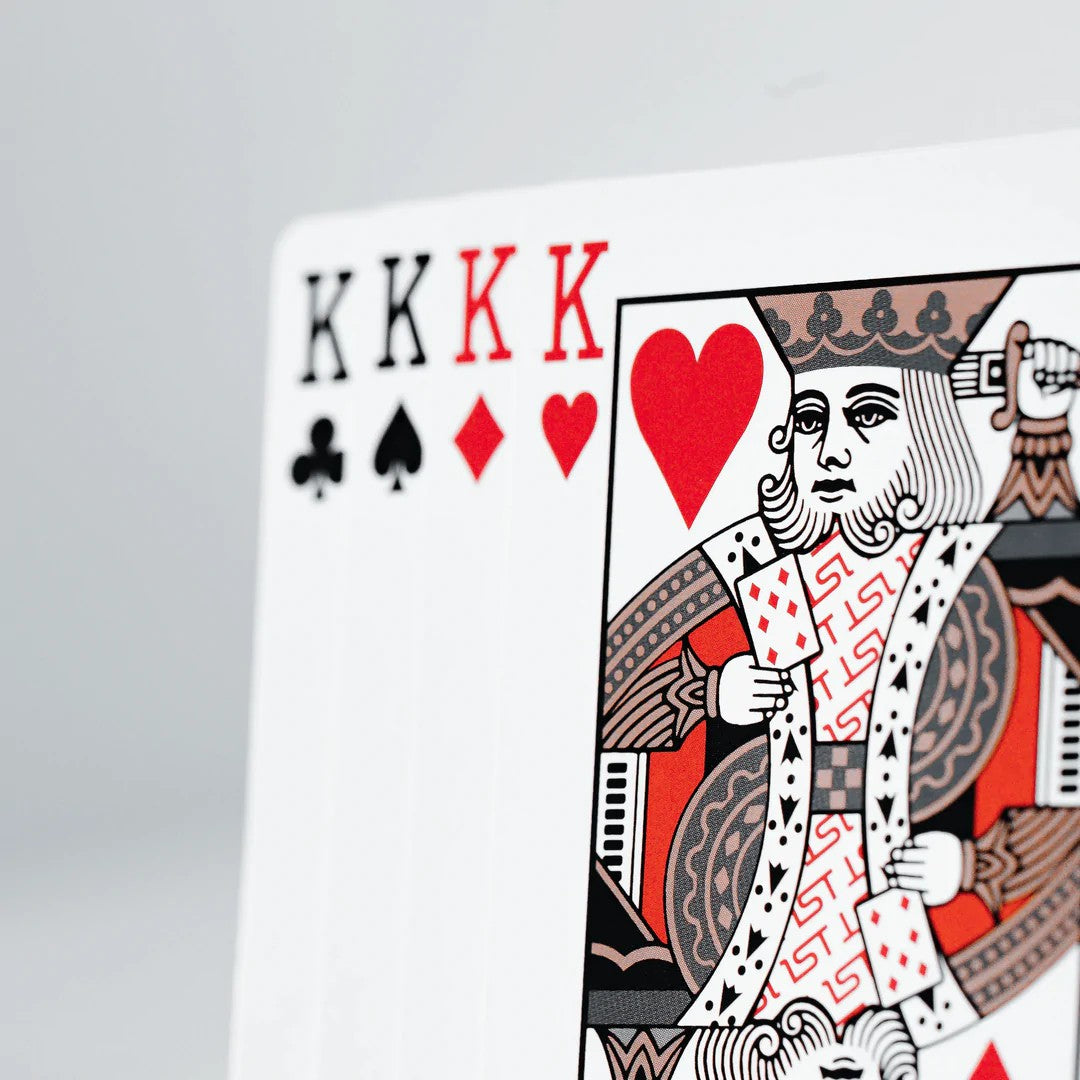1st V4 Playing Cards (Black) by Chris Ramsay