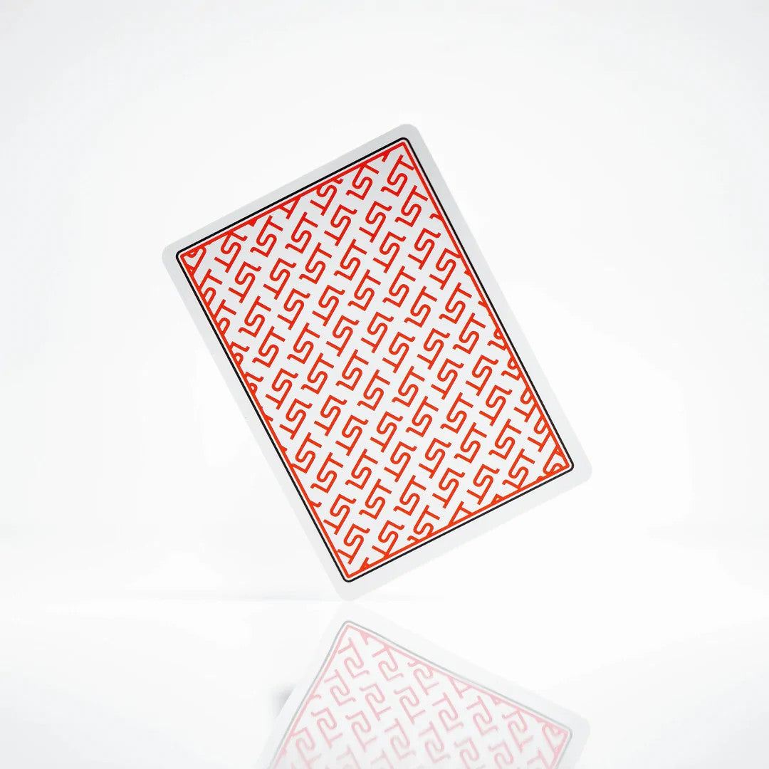1st V4 Playing Cards (Red) by Chris Ramsay