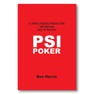 PSI-Poker by Ben Harris - Book
