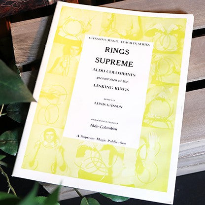 Rings Supreme by Lewis Ganson & Aldo Colombini - Book