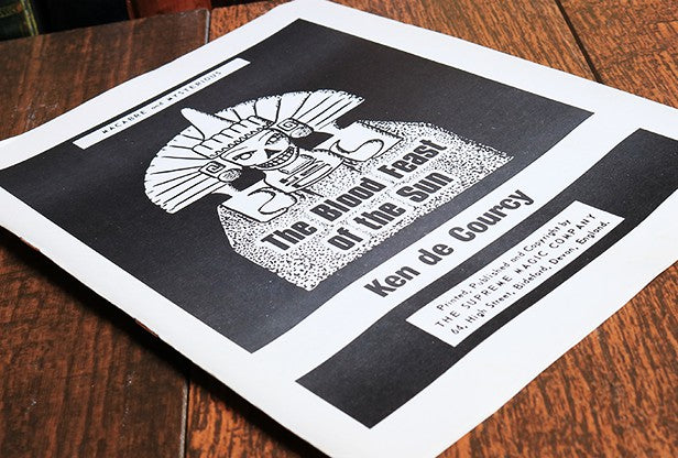The Blood Fest of the Sun by Ken De Courcy - Book