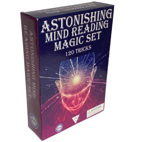 Astonishing Mind Reading Magic Set - 120 Tricks