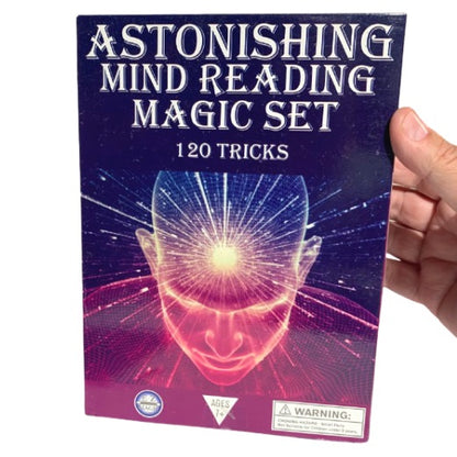 Astonishing Mind Reading Magic Set - 120 Tricks