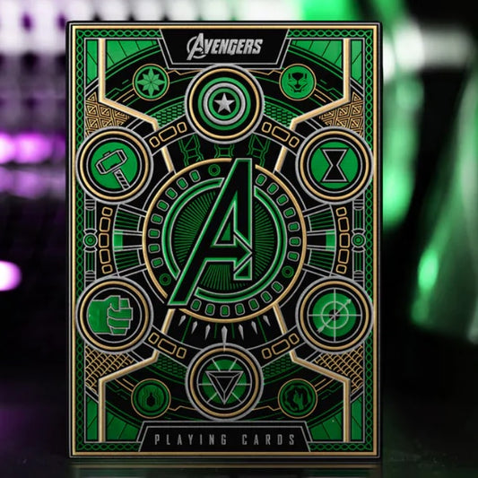 Avengers: Infinity Saga Playing Cards - Green