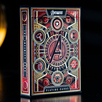 Avengers: Infinity Saga Playing Cards - Red
