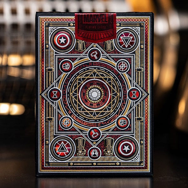 Avengers: Infinity Saga Playing Cards - Red