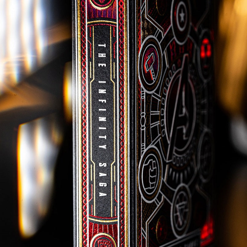 Avengers: Infinity Saga Playing Cards - Red