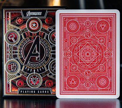 Avengers: Infinity Saga Playing Cards - Red