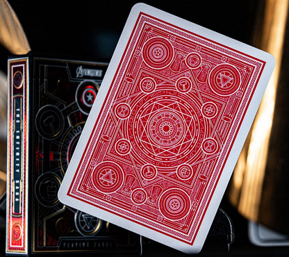 Avengers: Infinity Saga Playing Cards - Red