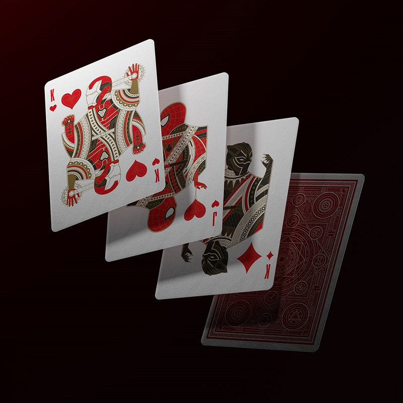 Avengers: Infinity Saga Playing Cards - Red