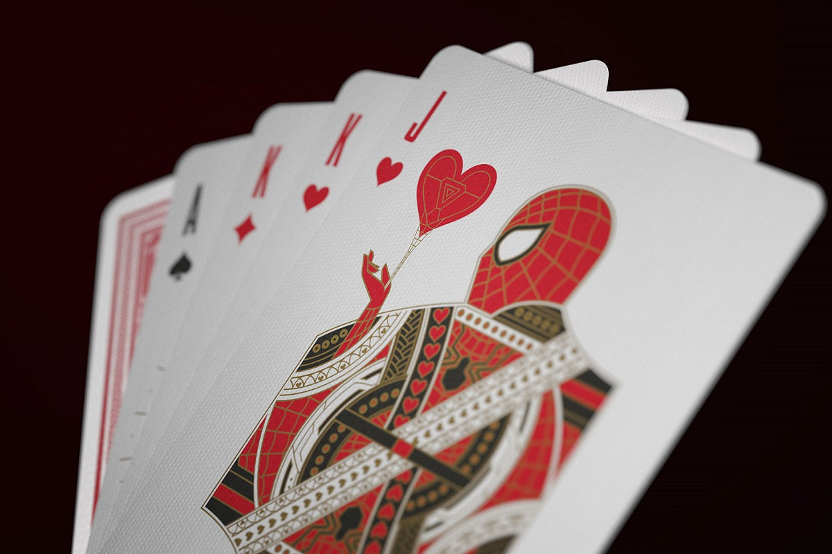 Avengers: Infinity Saga Playing Cards - Red