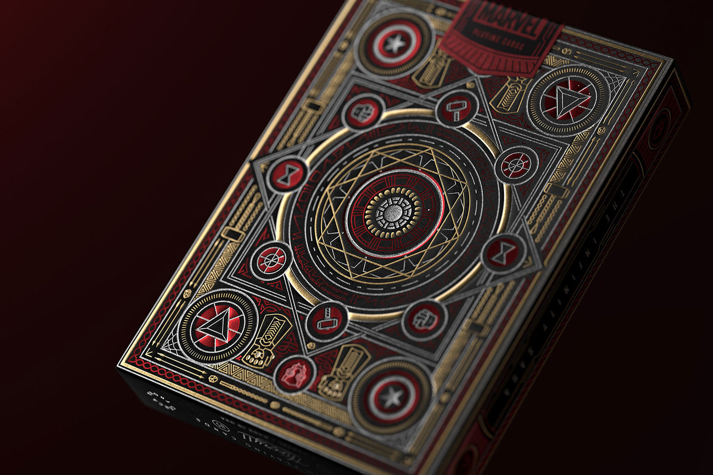Avengers: Infinity Saga Playing Cards - Red