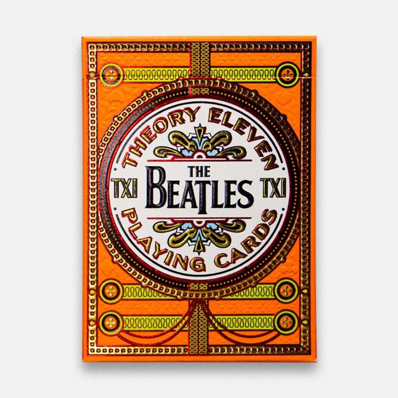 The Beatles Playing Cards - Orange Edition