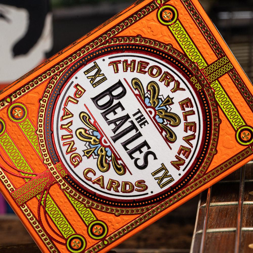 The Beatles Playing Cards - Orange Edition