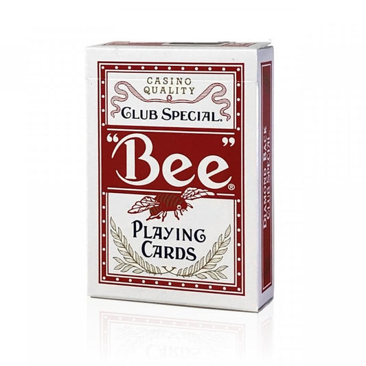 Bee Lotus Casino Grade Deck - Red