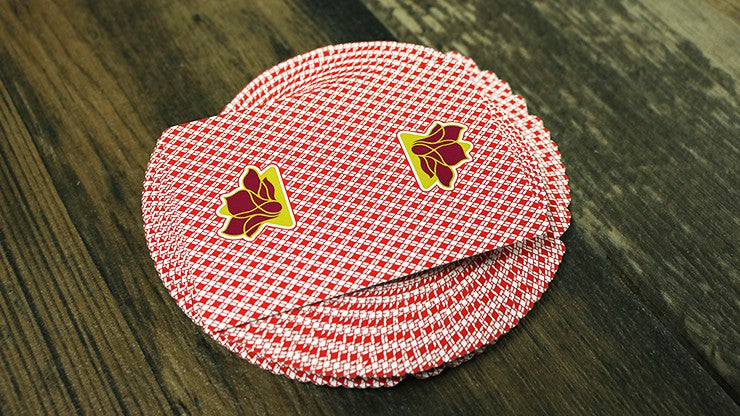Bee Lotus Casino Grade Deck - Red