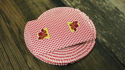 Bee Lotus Casino Grade Deck - Red