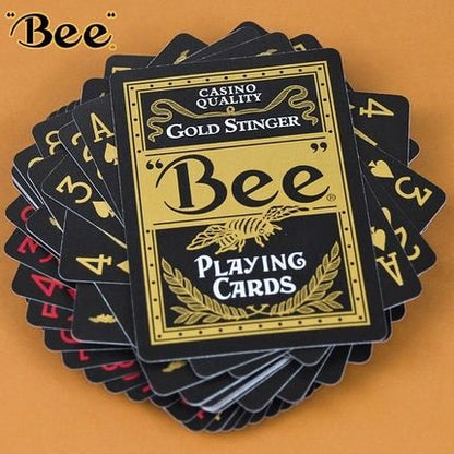 Bee Gold Stinger Playing Cards