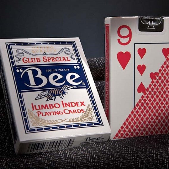 Brick of 12 Bee Jumbo Index 6 Red & 6 Blue Decks
