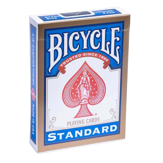 Bicycle Blue Standard Playing Cards - Gold Border Tuck