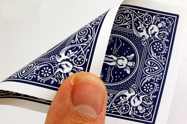 Bicycle Double Back (BLUE/BLUE) Gaff Deck