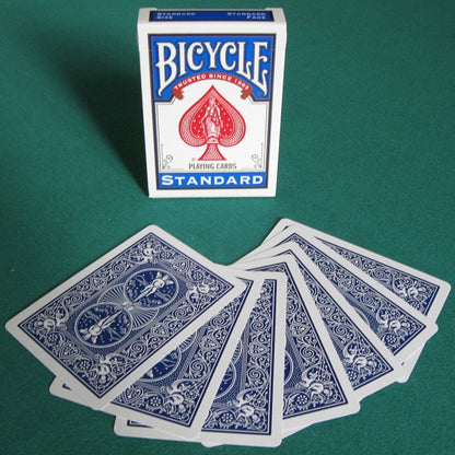 Bicycle Double Back (BLUE/BLUE) Gaff Deck