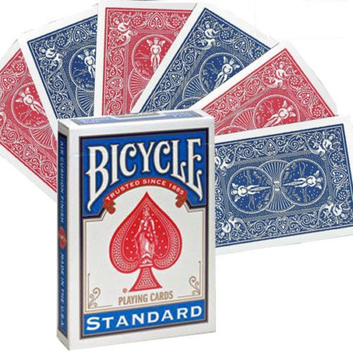 Bicycle Double Back (RED/BLUE) Gaff Deck