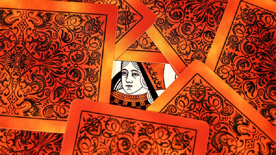 Bicycle Fire Elements Series Deck