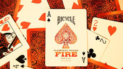Bicycle Fire Elements Series Deck