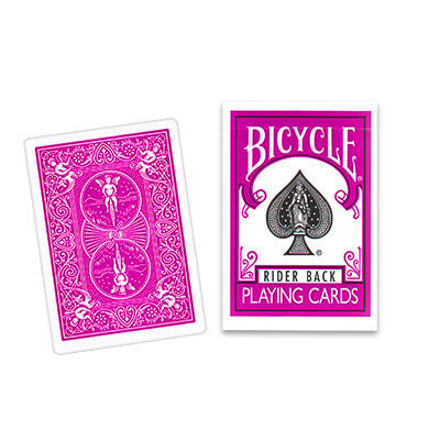 Bicycle Rider Back (FUCHSIA) Deck