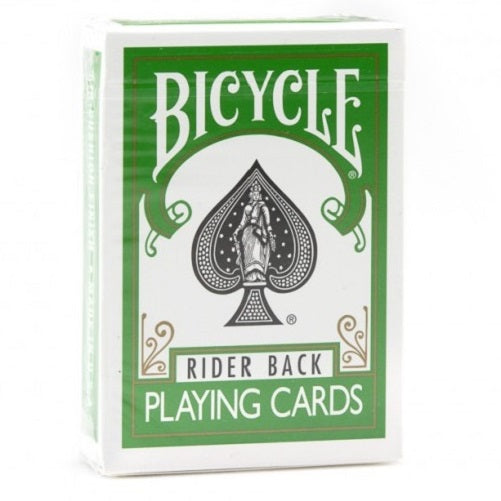 Bicycle Rider Back (GREEN) Deck