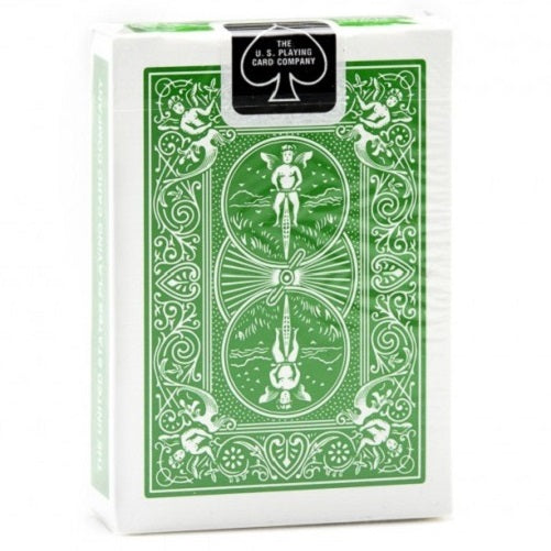 Bicycle Rider Back (GREEN) Deck
