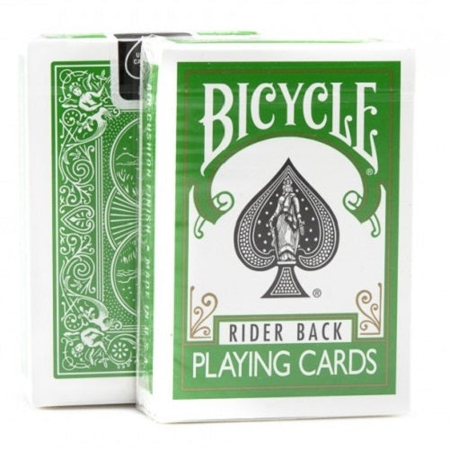 Bicycle Rider Back (GREEN) Deck