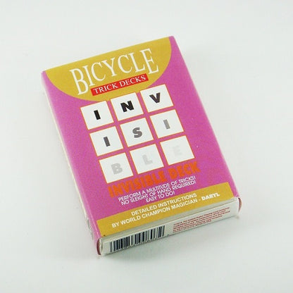 Bicycle Invisible RED Trick Deck