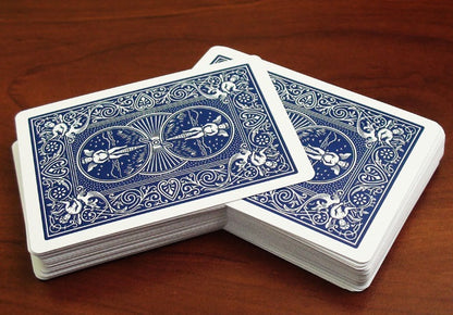Bicycle Mirage BLUE Trick Deck