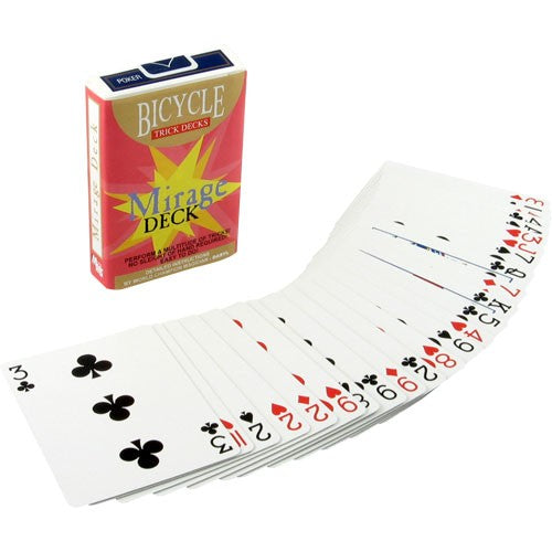 Bicycle Mirage BLUE Trick Deck