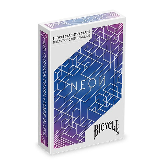Bicycle Neon Blue Aurora Cardistry Playing Cards
